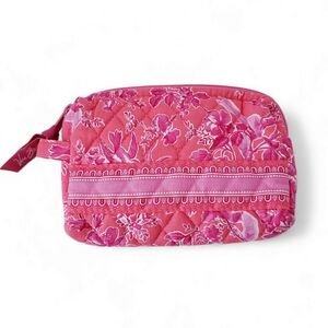 Vintage Vera Bradley Pink Floral Cosmetic Bag
